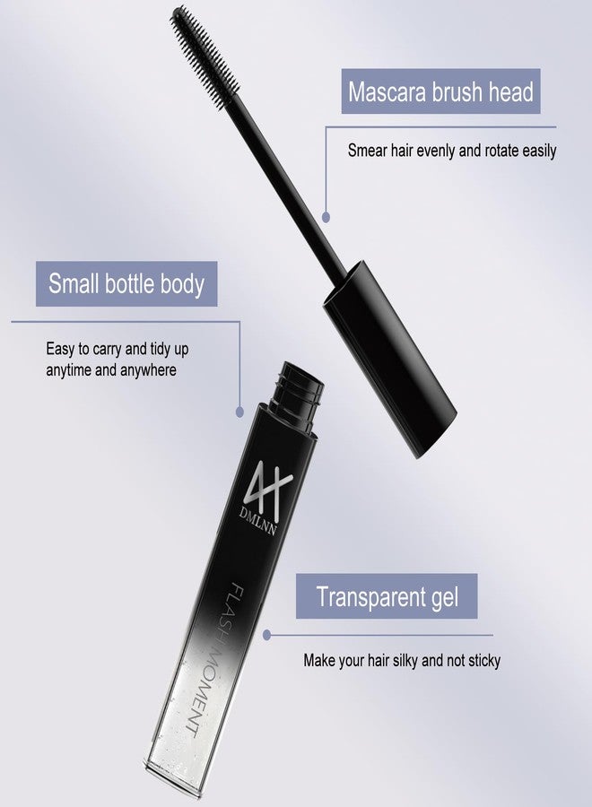 DMLNN Flyaway Hair Fixing Stick, 4 Pack Moisturizing and Shiny Finishing Wax for Bangs and Hairstyling - Not Greasy Stereotypes Cream - Image 4